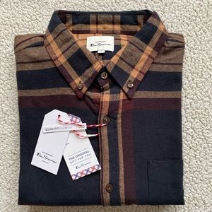 NWT! Ben Sherman L/S Button Down Shirt